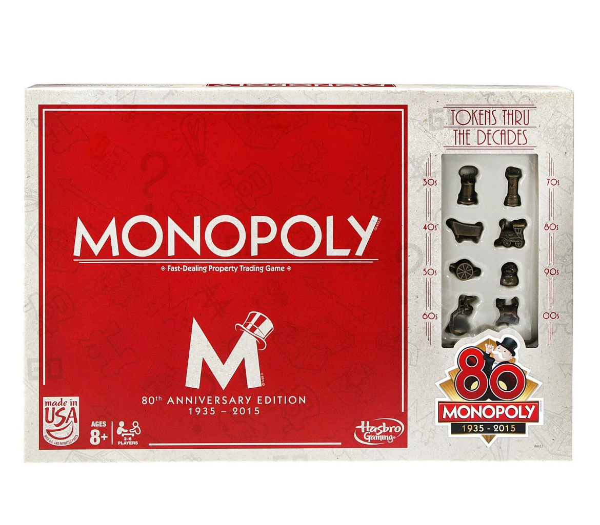 Monopoly 80th Anniversary 1935-2015